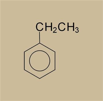 乙基苯,别名乙苯,分子式 c8h10(c6h5ch2ch3)无色液体,有芳香气味