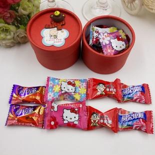 小孩满月酒生子礼盒成品含糖喜糖盒子婴儿宝宝出生周岁生日糖果盒