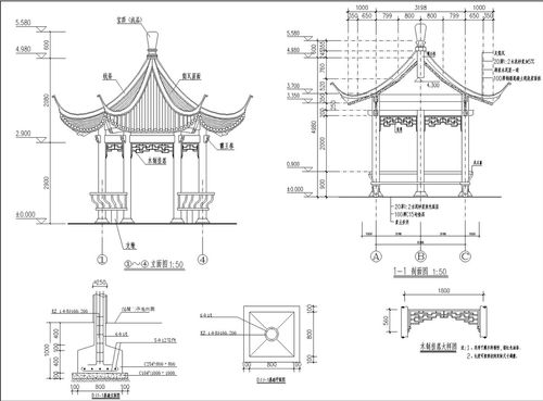 水泥结构的六角亭承包给别人做(包工包料) 一座多少钱?