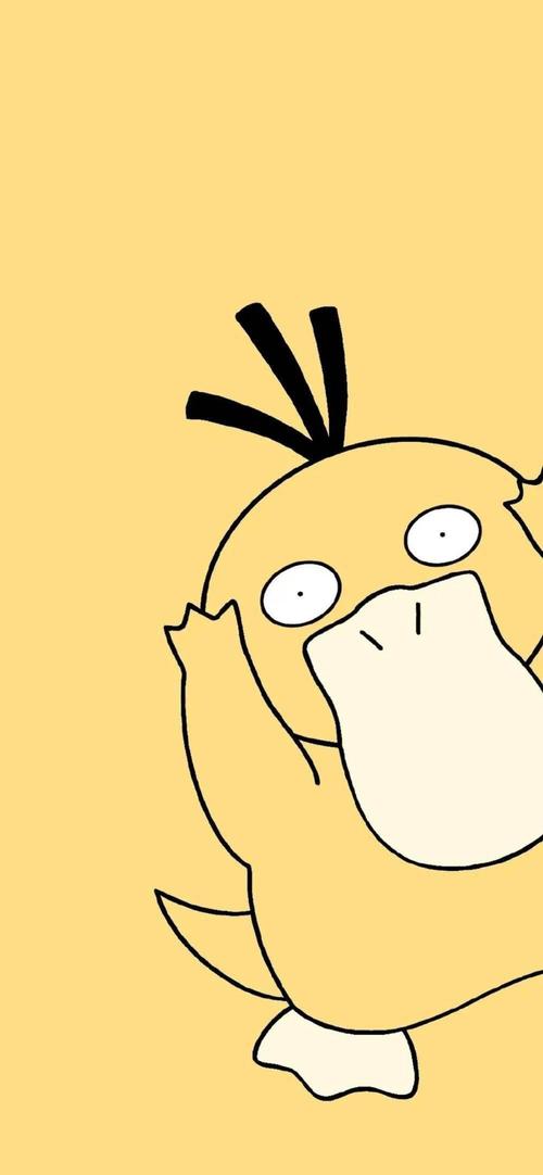 【手机壁纸,头像】宝可梦:可达鸭