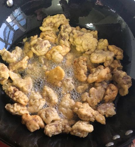干炸肉段的做法