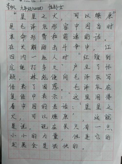 水岭学校举行"学党史·书社会主义核心价值观"硬笔书写比赛