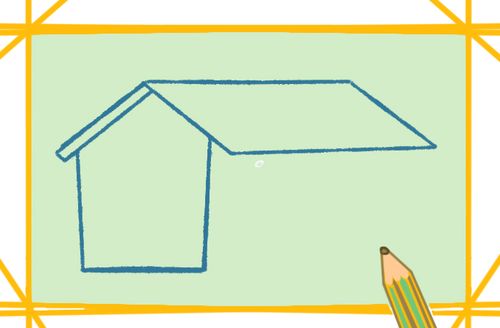 好看的土房子简笔画图片教程步骤