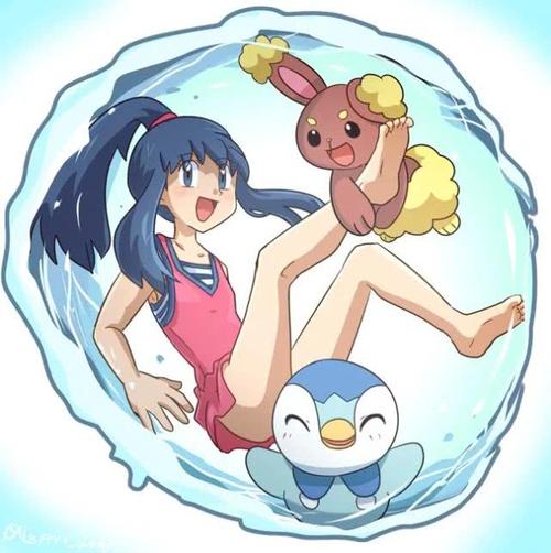 宝可梦 小光 同人合集 自信的少女 比起深思往事 她更