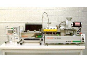 微型实验室10mm双螺杆挤出机