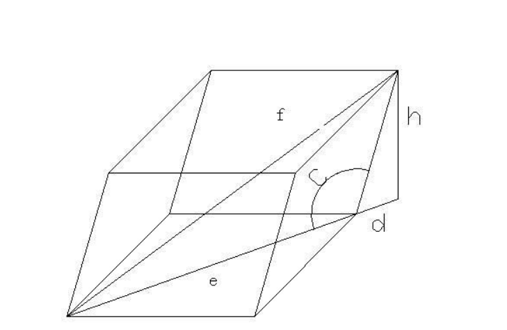 长方体的体对角线公式是怎么计算得出的?