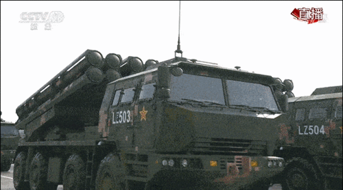 三款远射程火箭炮之一,pch-191式火箭炮,像导弹的火箭炮