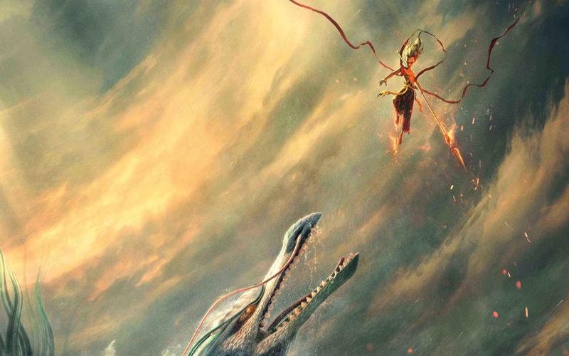 哪吒之魔童降世酷炫人物桌面壁纸