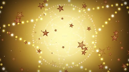 闪亮动感五角星mv背景大屏晚会1