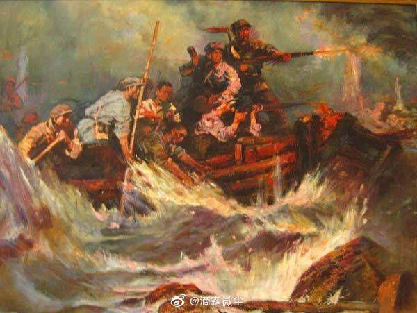 1935年5月,长征中的中央红军巧渡金沙江后继续北上