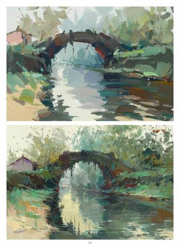 刘大锦 《对画——色彩风景》