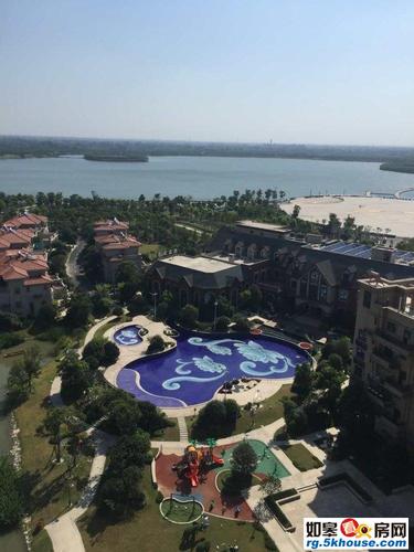 龙游湖碧桂园电梯14楼87平三面阳台中央空调69.6万