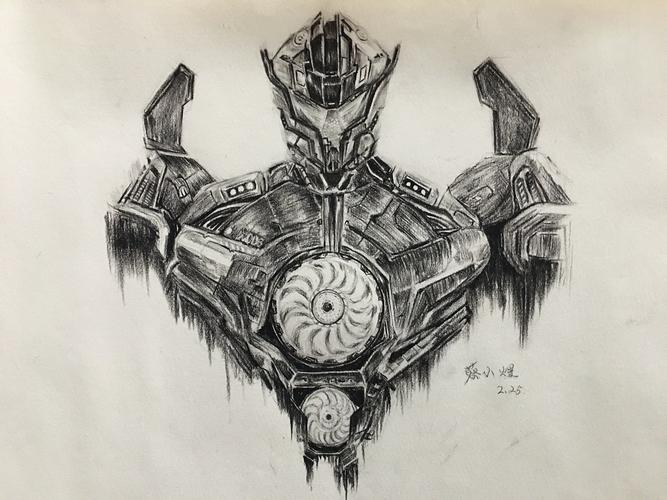 环太平洋2|插画|艺术插画|蔡小煜 - 临摹作品 - 站酷