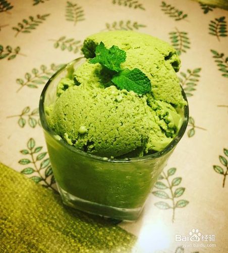 抹茶冰激凌的做法