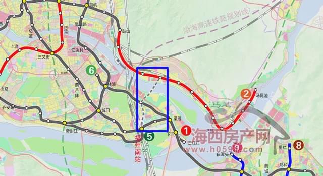 投资10728亿福州地铁2号线东延线2021年下半年开工