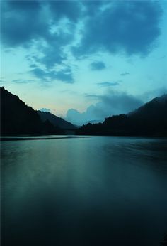 绘画素材-山河湖海