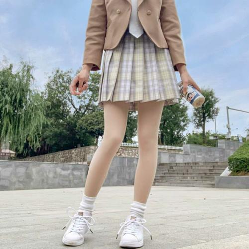 jk制服搭配/最自然的光腿神器/初秋光腿神器_初秋_搭配_穿搭_光腿神器