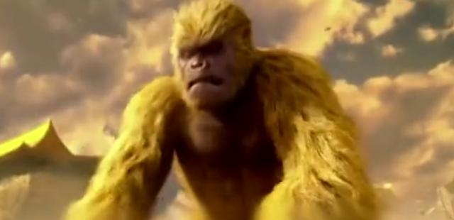 《西游记之大闹天宫》孙悟空变身金毛猩猩