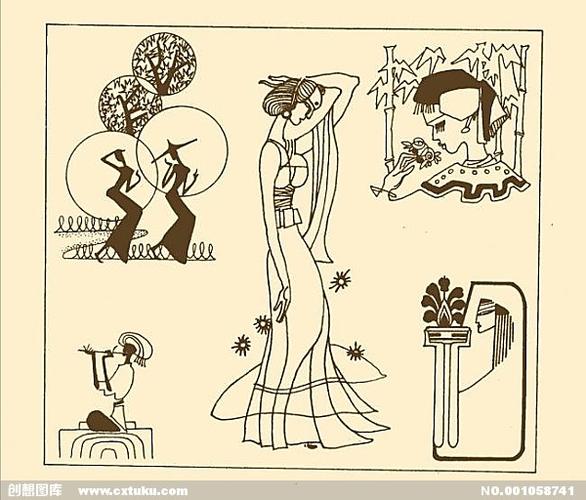 >> 简单装饰画图片大全人物  求比较漂亮,但比较简单的小装饰图案