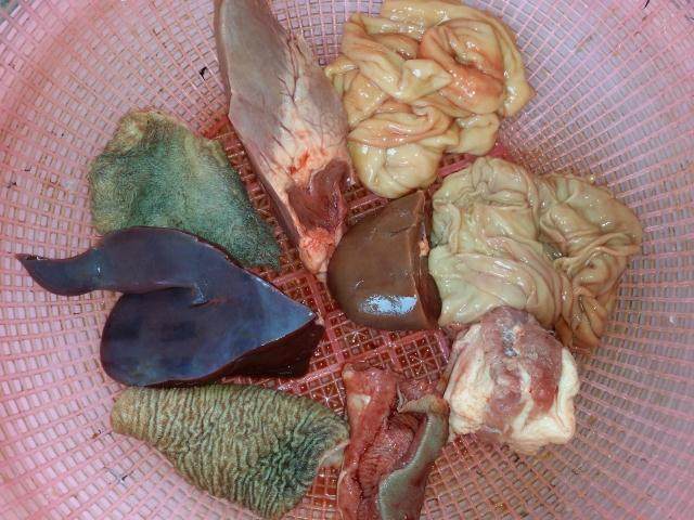 农家散养 黄牛心 牛肝 牛肾 牛内脏 牛杂 生牛肉 新鲜