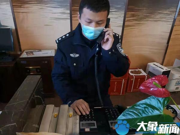 登封市公安局民警张轶星除夕夜奔赴疫线的逆行者