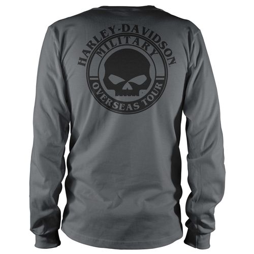 harley-davidson men"s long-sleeve graphic t-shirt