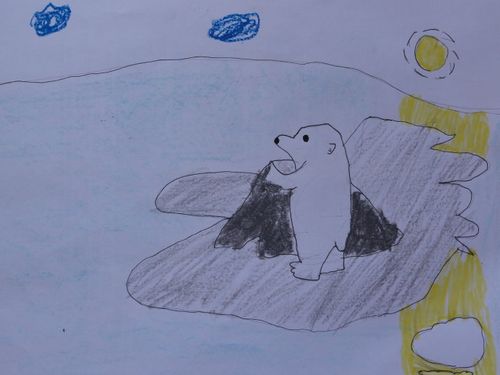 小朋友爱的北极熊