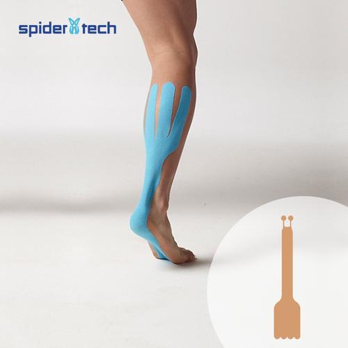 进口spidertech李娜代言肌内效贴布运动护踝护小腿肌肉贴