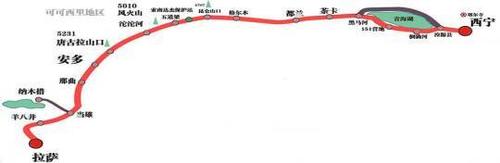 也称为川藏公路北线,318国道支线,起点为四川成都,终点为西藏那曲,全