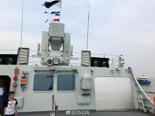参观056轻型护卫舰511保定舰图集一(照片作者授权发表)