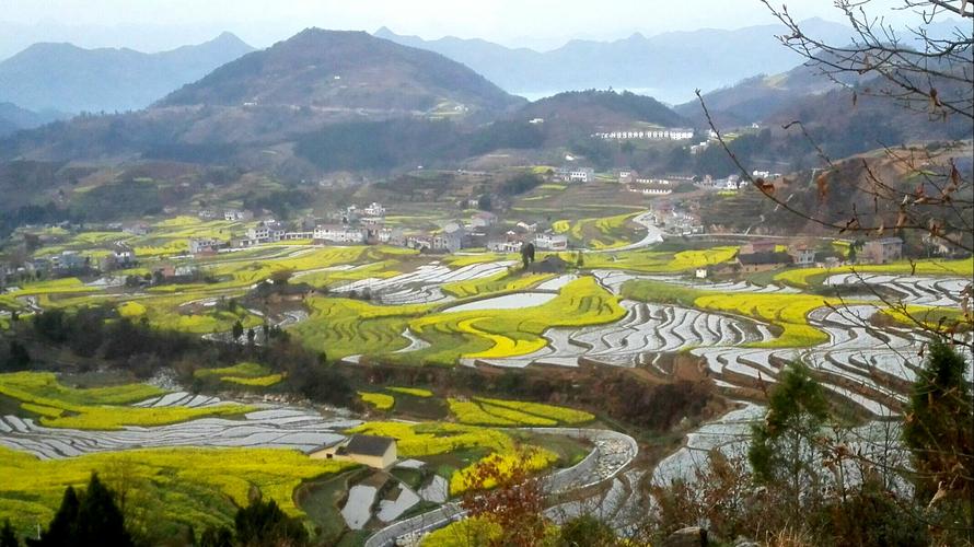 陕西安康汉阴县旋涡镇古梯田