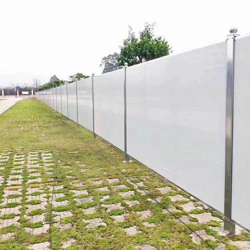 市政工程钢结构彩钢围挡施工挡板泡沫夹芯小草瓦工地围栏护栏pvc