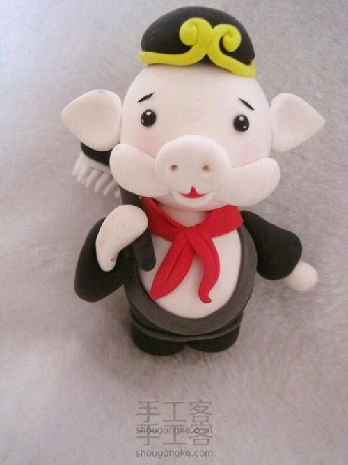 太空泥手工——《猪八戒》