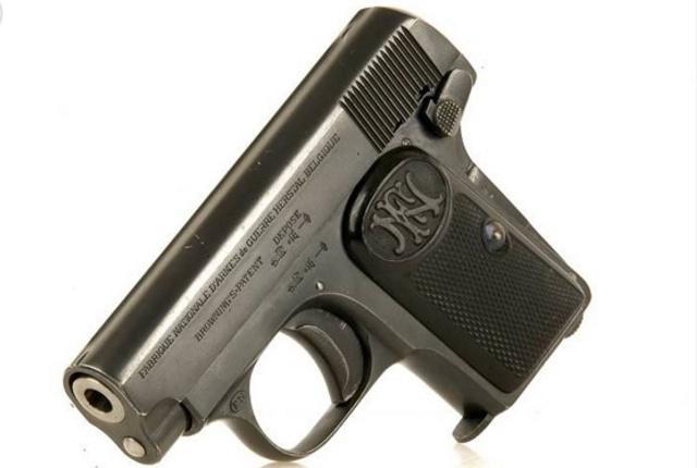 外号"掌心雷",世界著名的袖珍手枪,勃朗宁的得意之作