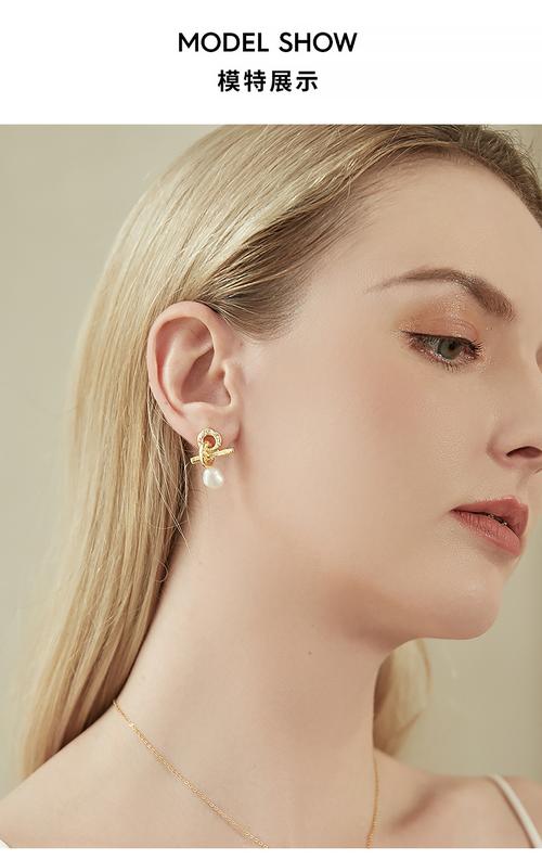 大气耳坠耳饰耳钉小众品牌七夕情人节礼物送女友送老婆 古典珍珠耳环