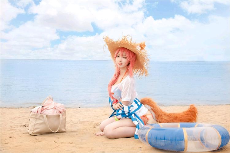 【cosplay】玉藻前泳装