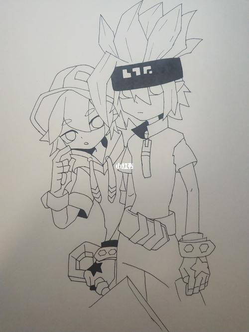 日月教你画格瑞和金,学不会来打我_凹凸世界_人文_绘画