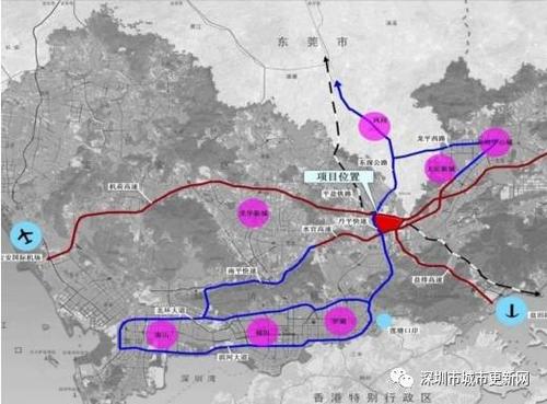 深圳368公顷平湖白泥坑片区规划曝光 两条规划地铁线经过