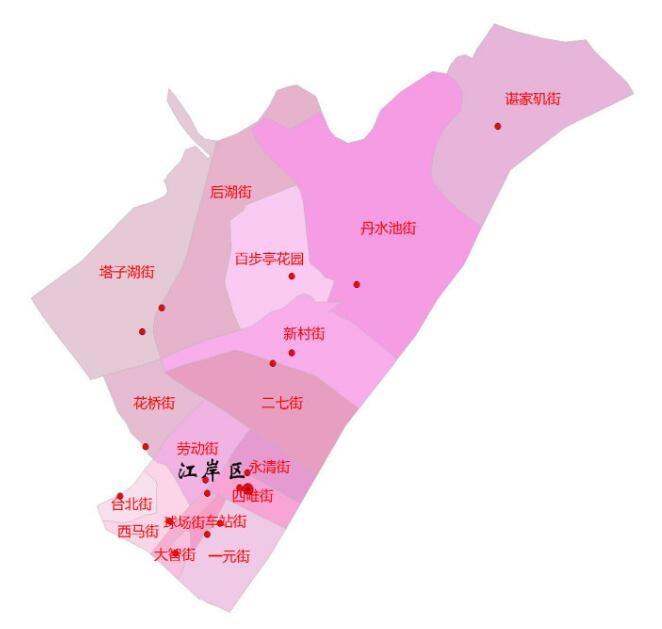 原创武汉市江岸区全面处理插花地问题六大街道十余个社区面临调整