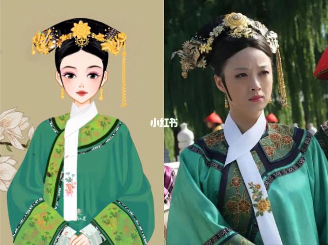 甄嬛传——年世兰_甄嬛传_古风_手绘_彩虹堂_兴趣爱好_绘画