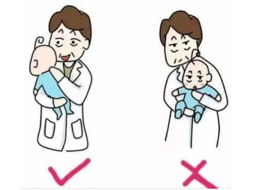 第三阶段:参考月龄:6个月以上抱姿:竖抱信息点:宝宝能长时间的抬头