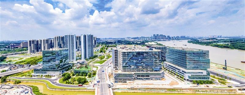广州国际科技创新城鸟瞰图