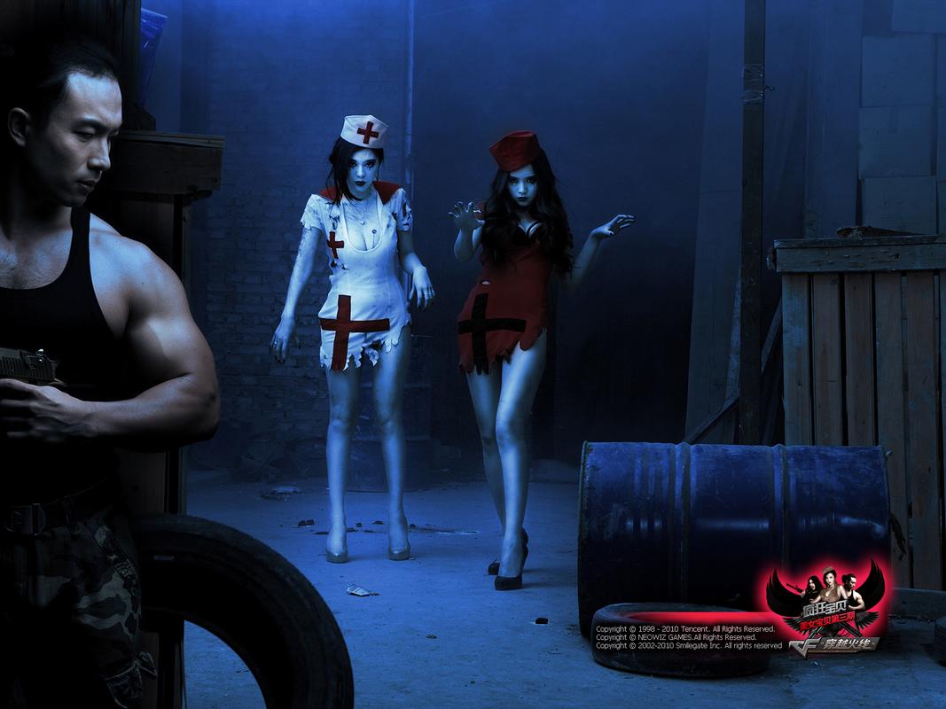 cf穿越火线美女疯狂宝贝游戏壁纸