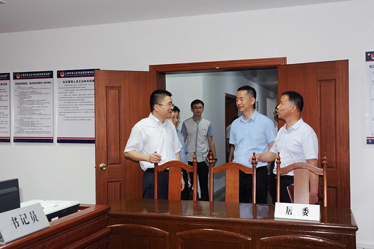 院党组书记,检察长董学华一行赴高境镇调研工作