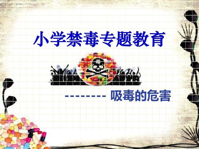 小学禁毒专题教育说课稿ppt