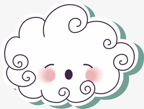 卡通云朵免抠素材免费下载_觅元素51yuansu.com