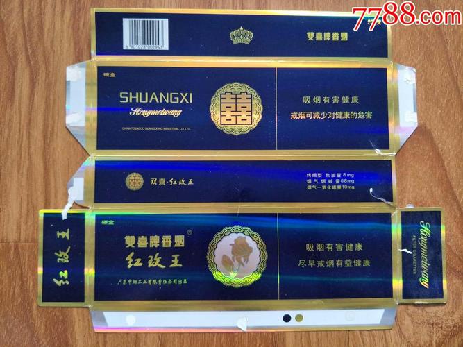 双喜(红玫王硬蓝)12版(002943焦油8mg)-广东中烟工业有限责任公司