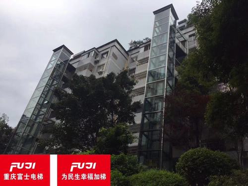 重庆富士电梯 为民生幸福加梯