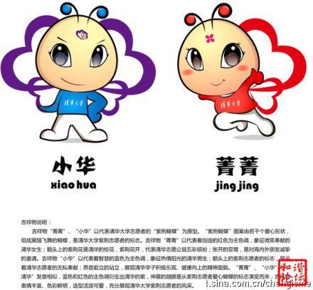 清华大学百年校庆吉祥物(无语)