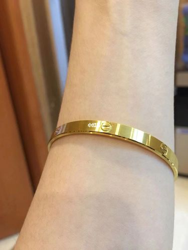 40多克的黄金卡地亚手镯有多大～_手镯_黄金_卡地亚怎么样_特力珠宝